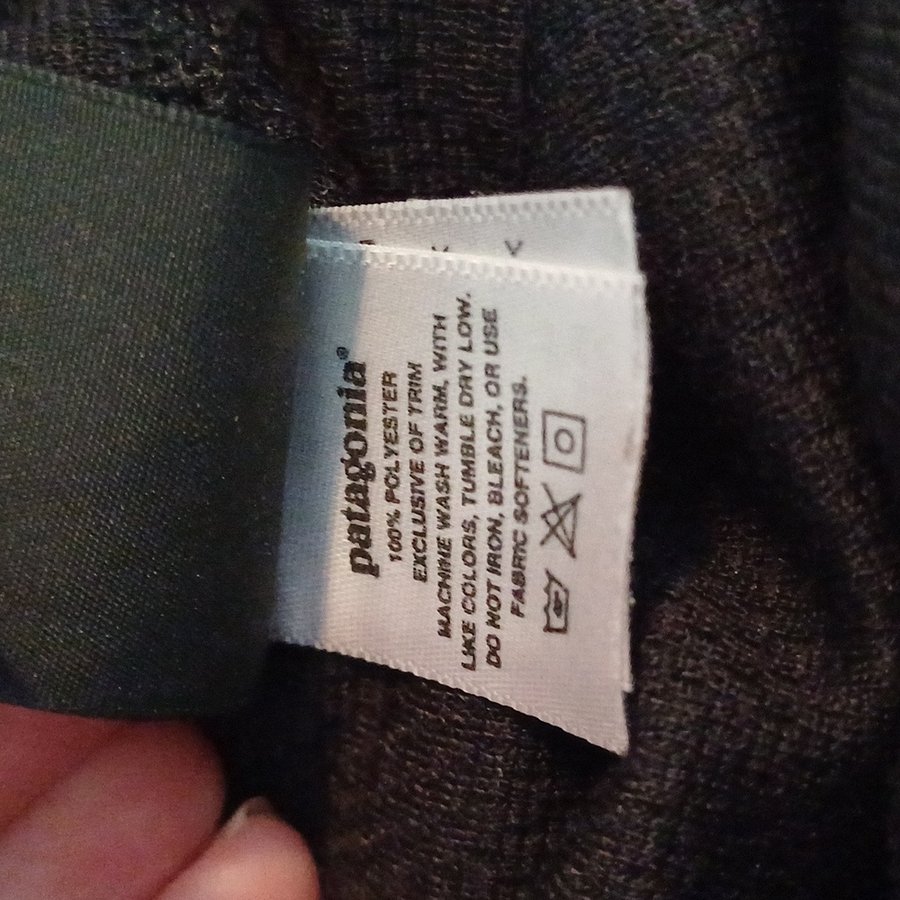Patagonia Capilene Half Zip Midweight Long Sleeve Shirt Black XL - Picture 13 of 13